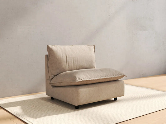 1 Piece Khaki Linen Small Space Single Sofa 1 Seater 4 a0ea8a45 3e28 492b a197 cad16d4a6626