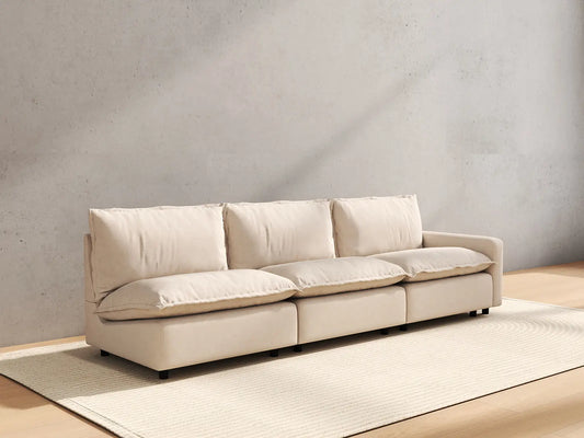 3 Piece Beige Linen Home Living Couch Sectionals 3 Seater 4 6c316f81 a63e 4a2c 80cf 4e954953cb24