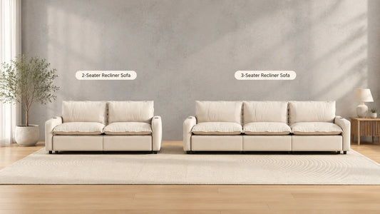 3-Seater Recliner Sofa vs 2-Seater Recliner Sofa: Which Size Should You Buy?