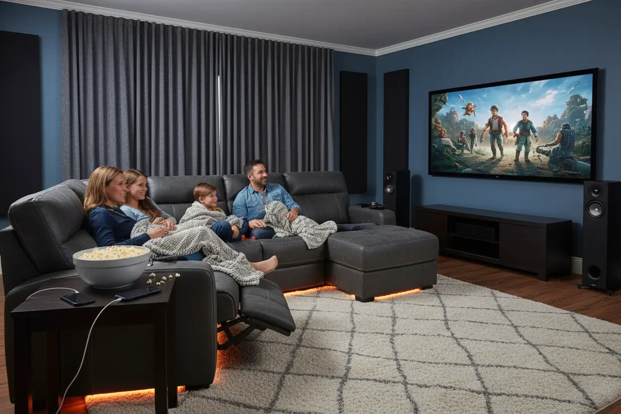Best Reclining Sectionals for Family Movie Nights (Ultimate Comfort Guide)