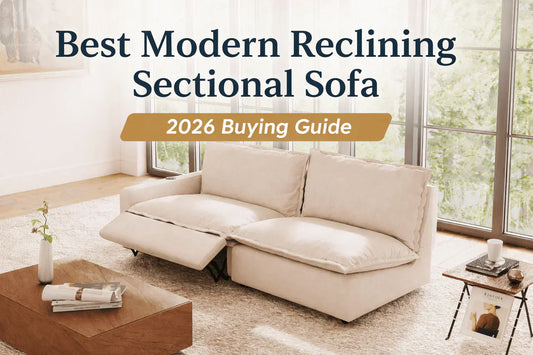 Best Modern Reclining Sectional Sofa — 2026 Buying Guide