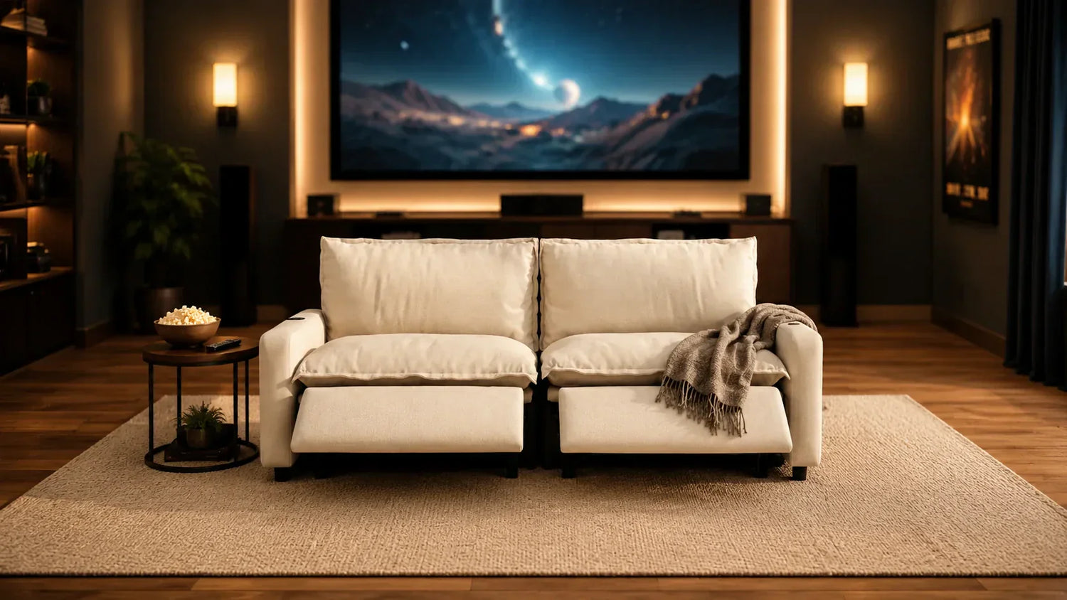 2 Seat Home Theater Recliner Buying Guide: Size, Features and Layout Tips
