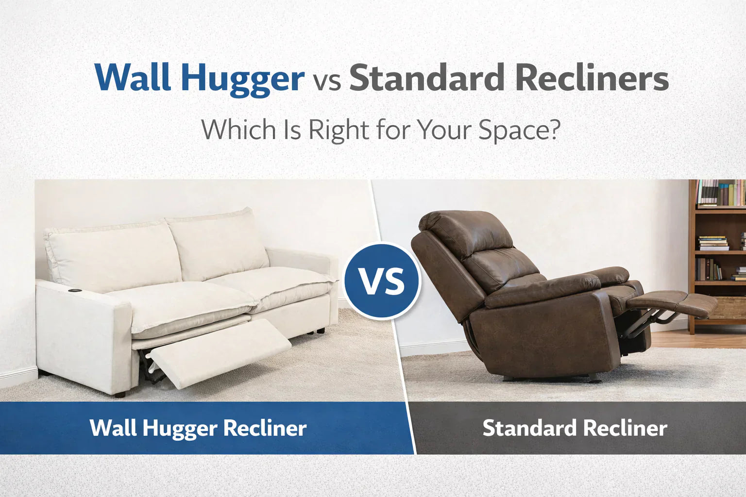 Wall Hugger vs Standard Recliners — Which Is Right for Your Space?