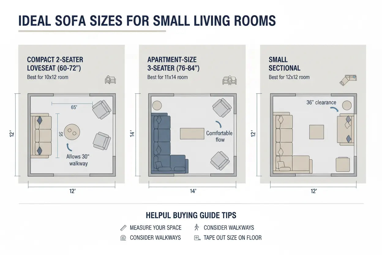 What Size Sofa Is Best for a Small Living Room?