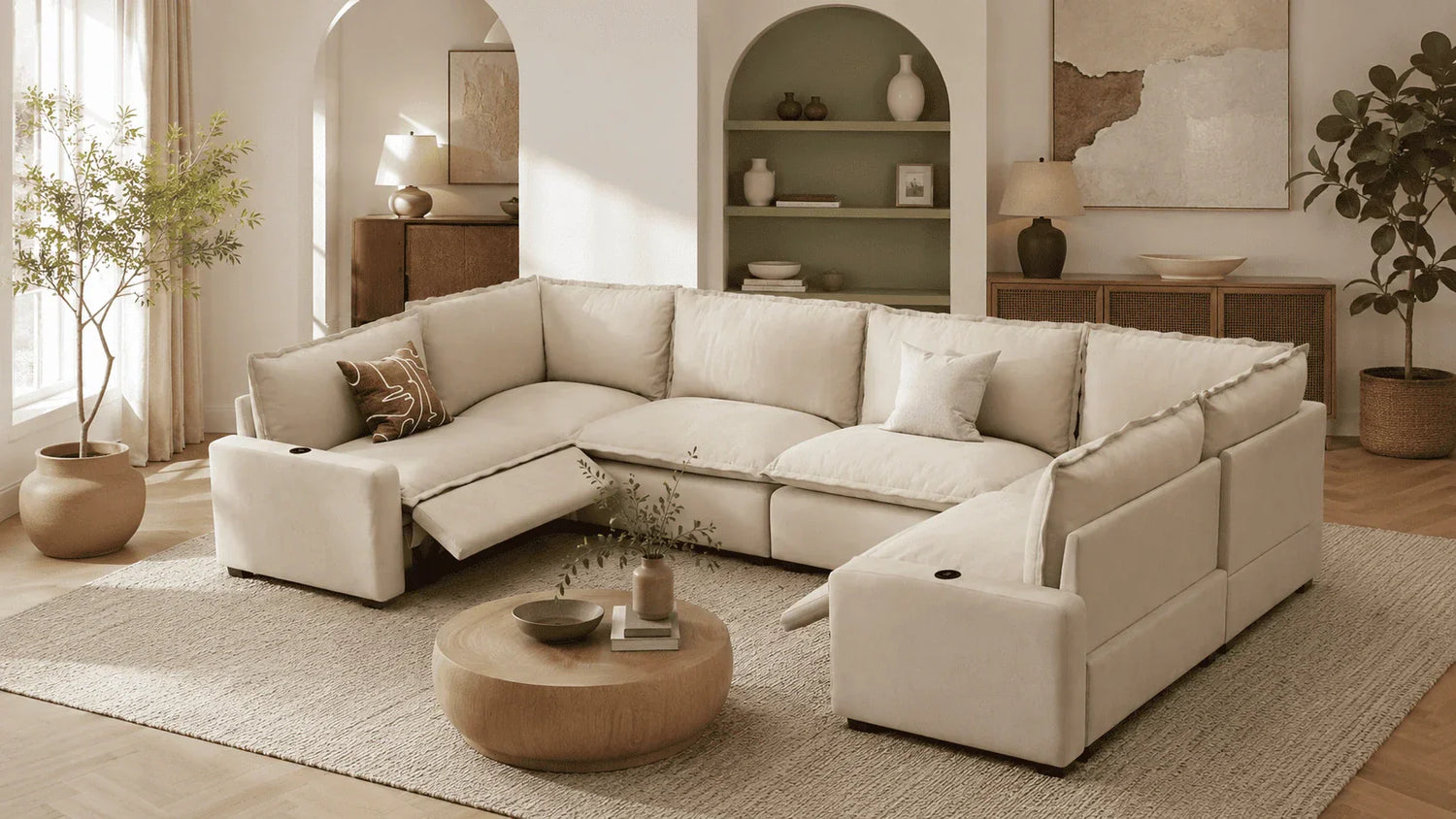How to Choose a Beige Reclining Couch for Your Living Room