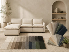 Can I customize the fabric and color options for modular sofas?