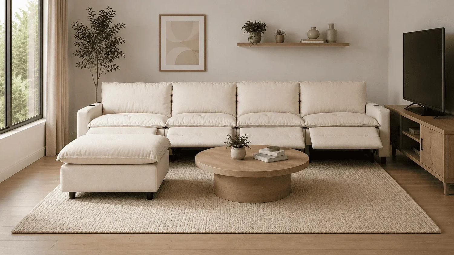 How to Fit a Reclining Sectional in a Small Living Room