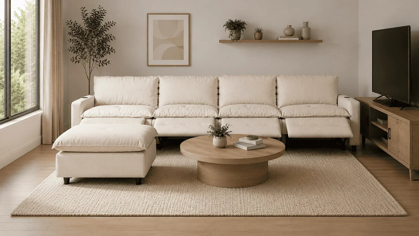 How to Fit a Reclining Sectional in a Small Living Room