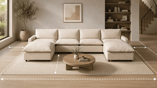 How Much Space Do You Need for a U-Shaped Reclining Sectional?