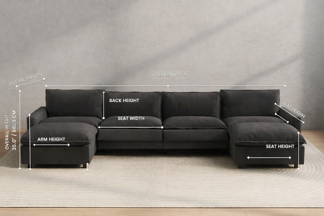 Sofa Size Guide: Dimensions, Measurements & Calculator