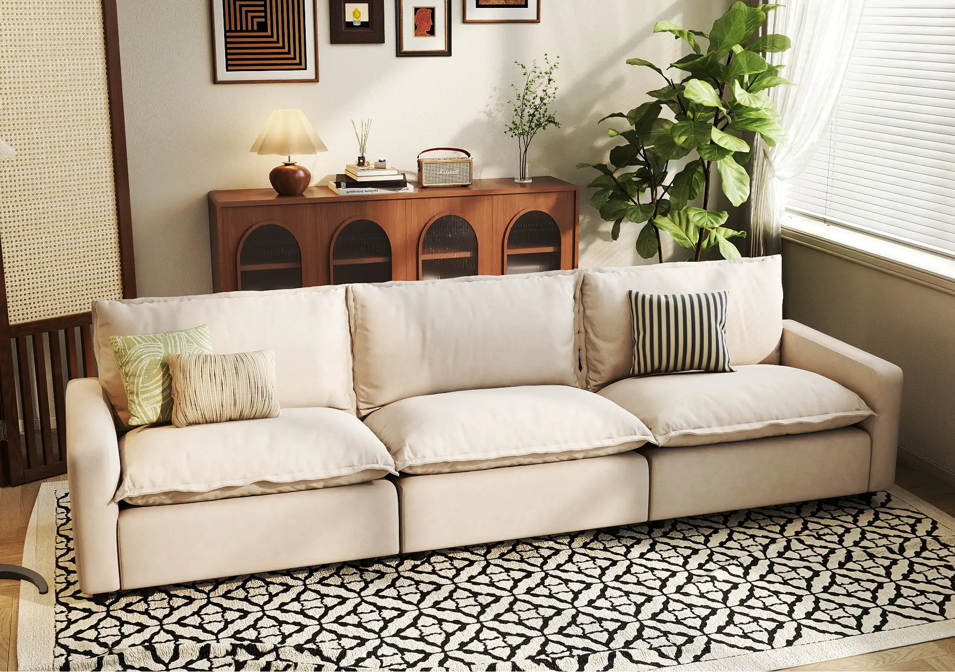 3-Seater Modular Sectionals