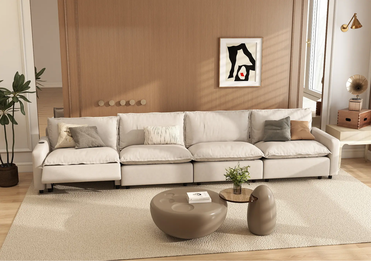 4 Seater Recliner Sofas