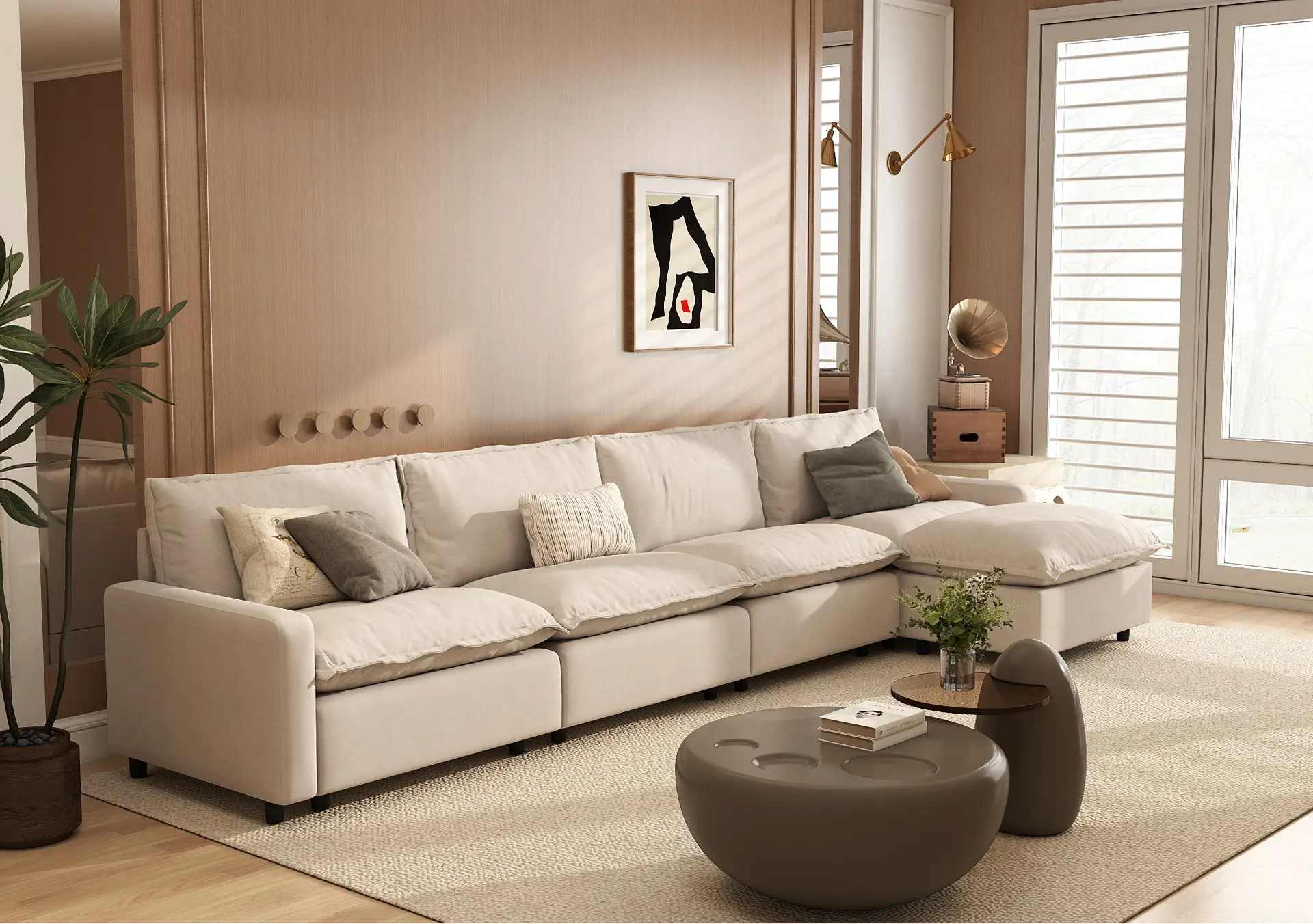 L-Shaped Modular Sectionals