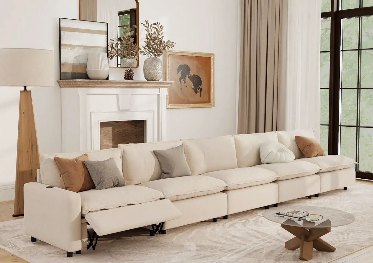 Modular Cero Reclining Sectionals