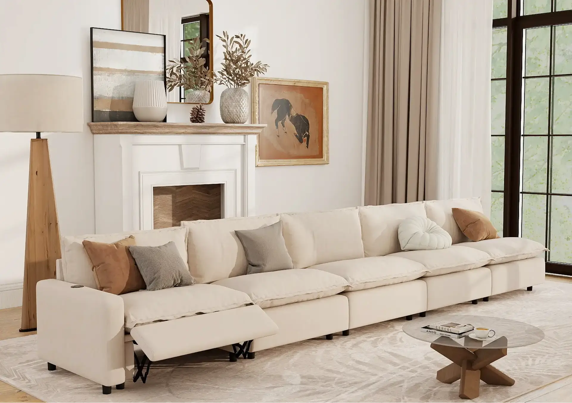 Modular Cero Reclining Sectionals