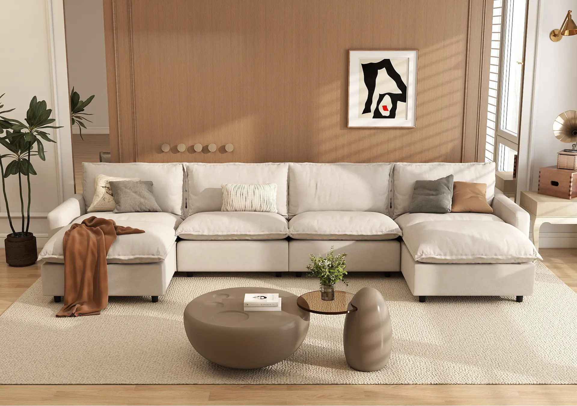 U-Shaped Modular Sectionals