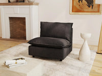 1 Piece Grey Linen Flex Nook Single Sofa 1 Seater 1 9666408e 403c 499f 9124 6ee31b264368