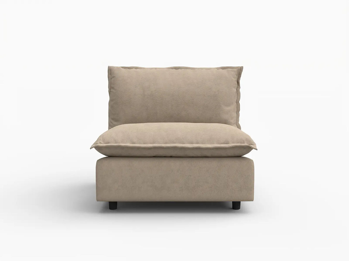 1 Piece Khaki Linen Small Space Single Sofa 1 Seater 2 d8d89c13 6a65 42e7 9b00 31c11f77dccf