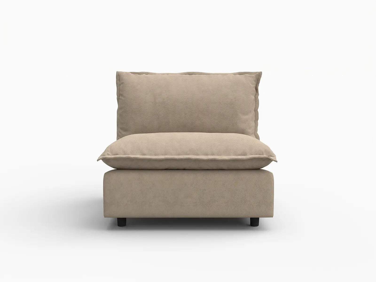 1 Piece Khaki Linen Small Space Single Sofa 1 Seater 2 d8d89c13 6a65 42e7 9b00 31c11f77dccf