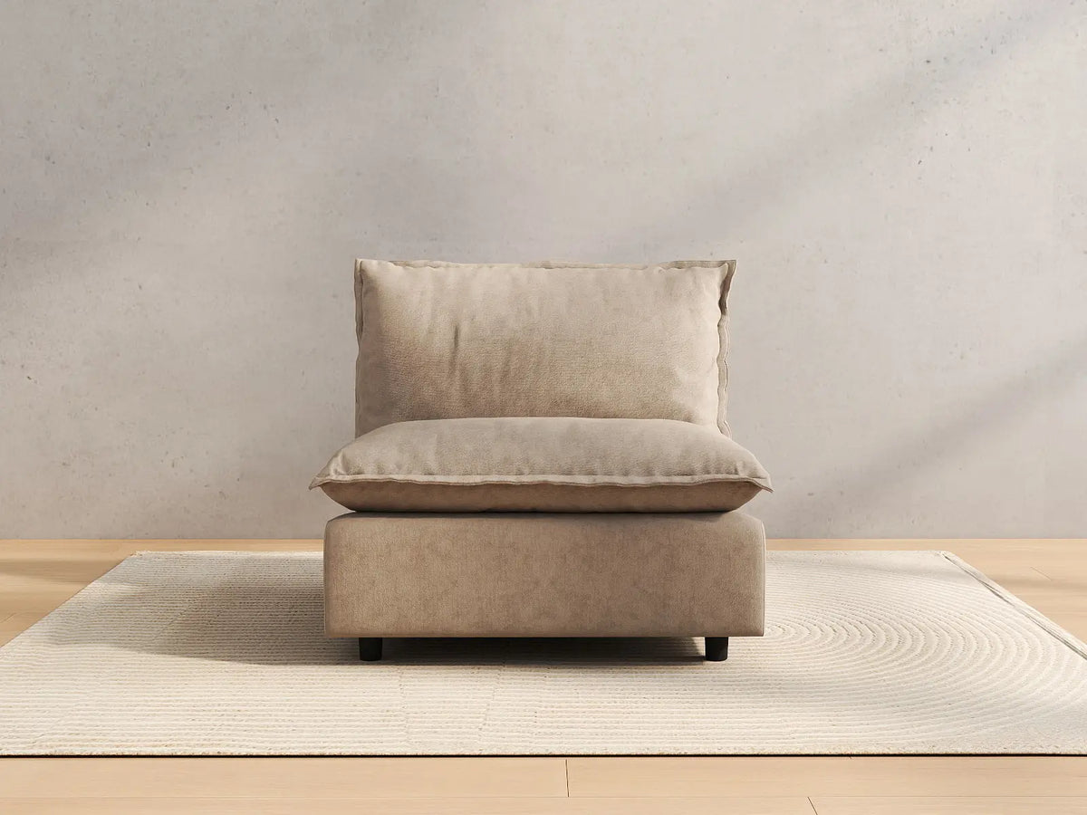 1 Piece Khaki Linen Small Space Single Sofa 1 Seater 3 41b8cc13 bc44 4f67 918b cd69b766349e