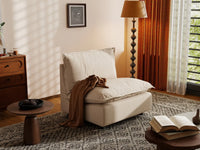 1 PieceBeigeLinenSmallSpaceSingleSofa1 Seater 5