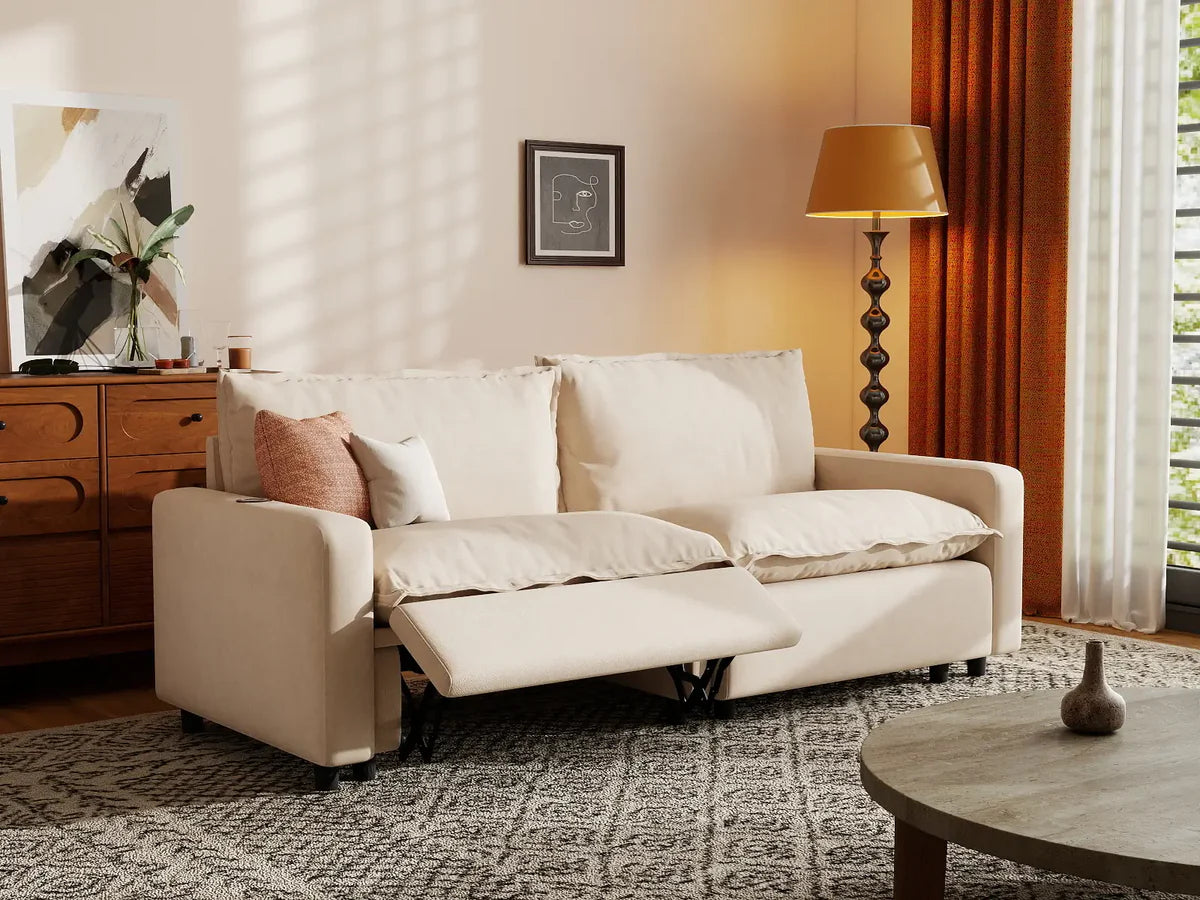 Magic Home Small Wall Hugger Reclining Sofa