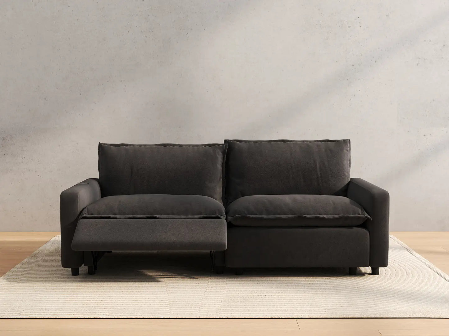 2 Piece Grey Linen Flex Nook Loveseats 2 Seater 5 ebfd5fe7 42b5 447a bd0a c5c8b7a534dc