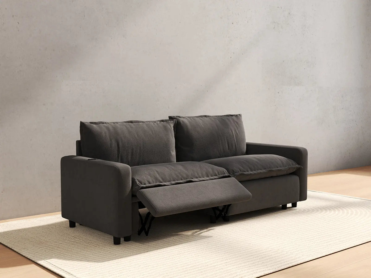 2 Piece Grey Linen Flex Nook Loveseats 2 Seater 6 aa42663e 1a95 44c4 8ee8 77fb79711d16