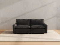 Modular Cero Modular Sectionals | 2-Piece Grey Linen Flex Nook Loveseats 2-Seater