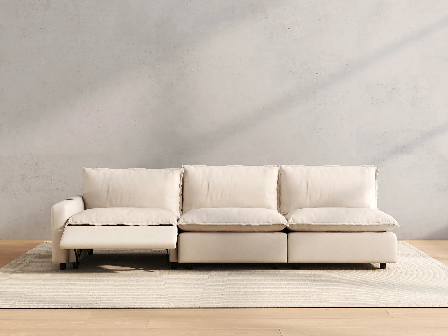 3 Piece Beige Linen Home Living Couch Sectionals 3 Seater 5 44ae49b0 e0a1 4df4 80c9 2a5f69627dc9