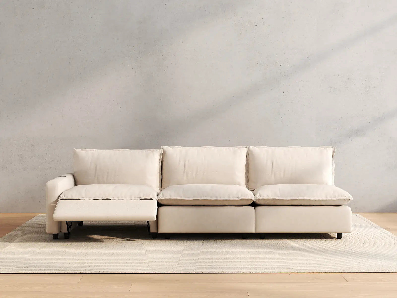 3 Piece Beige Linen Home Living Couch Sectionals 3 Seater 5 44ae49b0 e0a1 4df4 80c9 2a5f69627dc9
