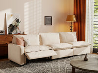 3 Piece Beige Linen Home Living Couch Sectionals 3 Seater 7 9ec7431b 4199 4a7a a974 5d7517e32005