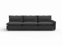 3 Piece Grey Linen Home Living Couch Sectionals 3 Seater 2 21900cd1 cc83 4d57 b054 21652d6fa333