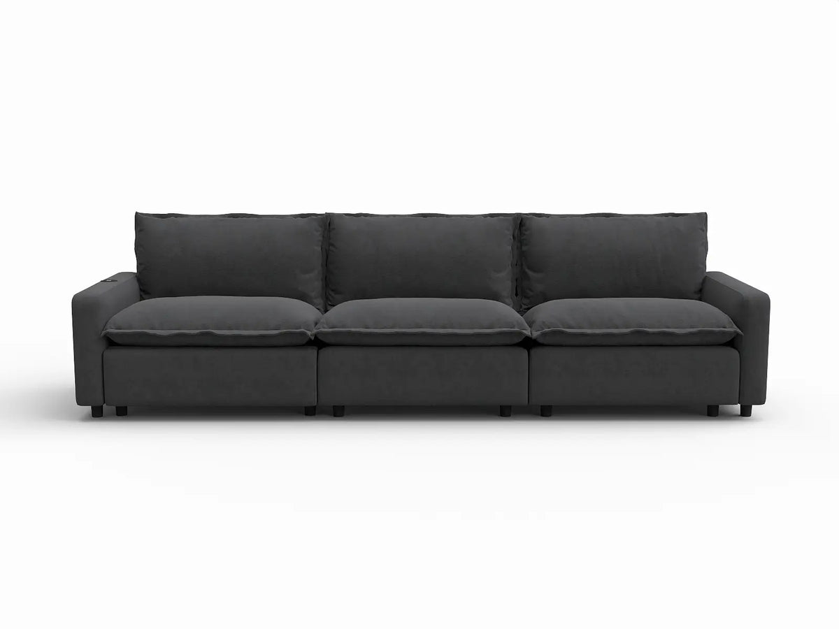 3 Piece Grey Linen Home Living Couch Sectionals 3 Seater 2 6c025a0b 81e0 4fad 8a3c 52dba6f00eda