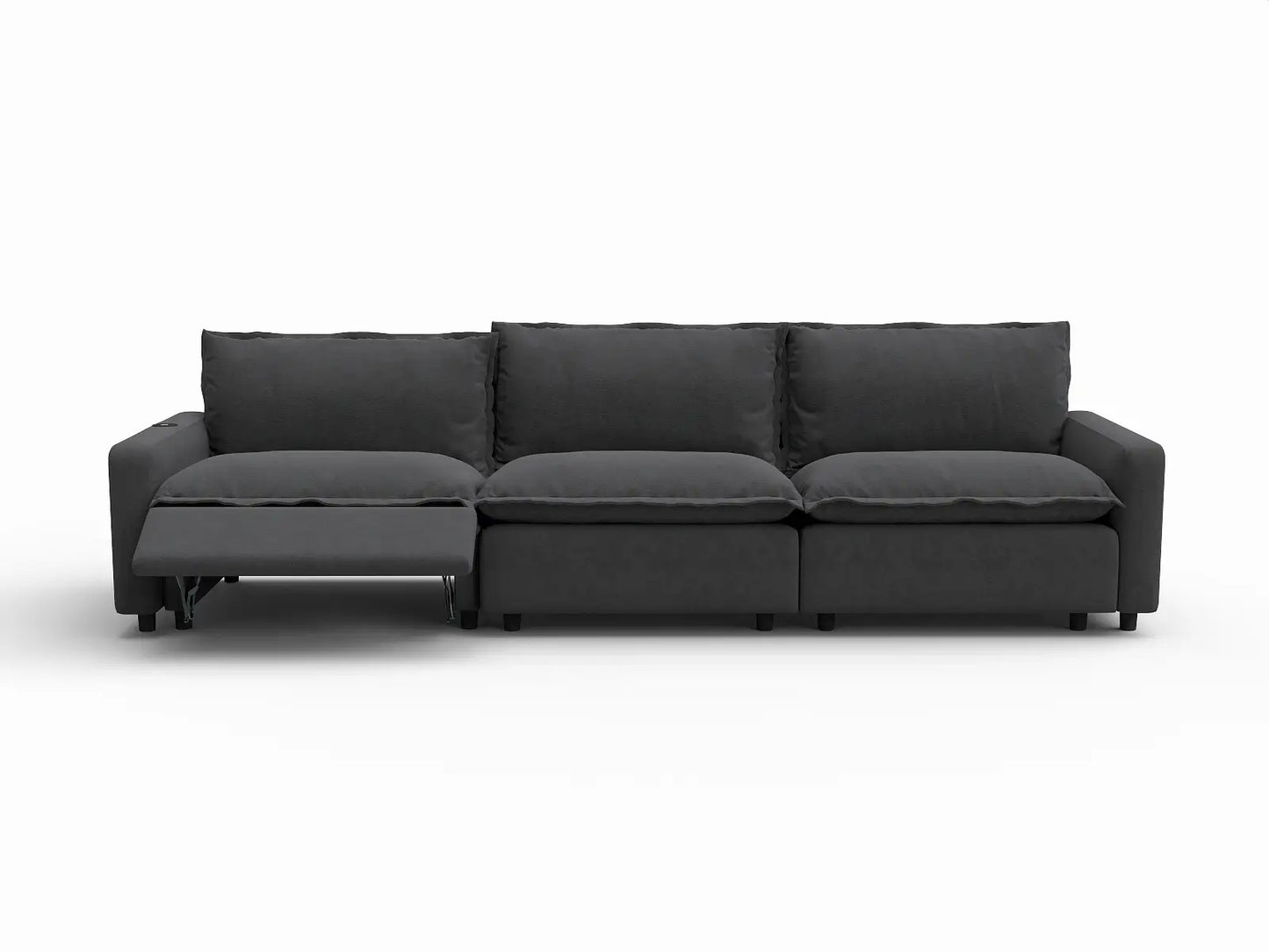 3 Piece Grey Linen Home Living Couch Sectionals 3 Seater 3 1c14a805 2198 43d2 86aa f920e41483a6