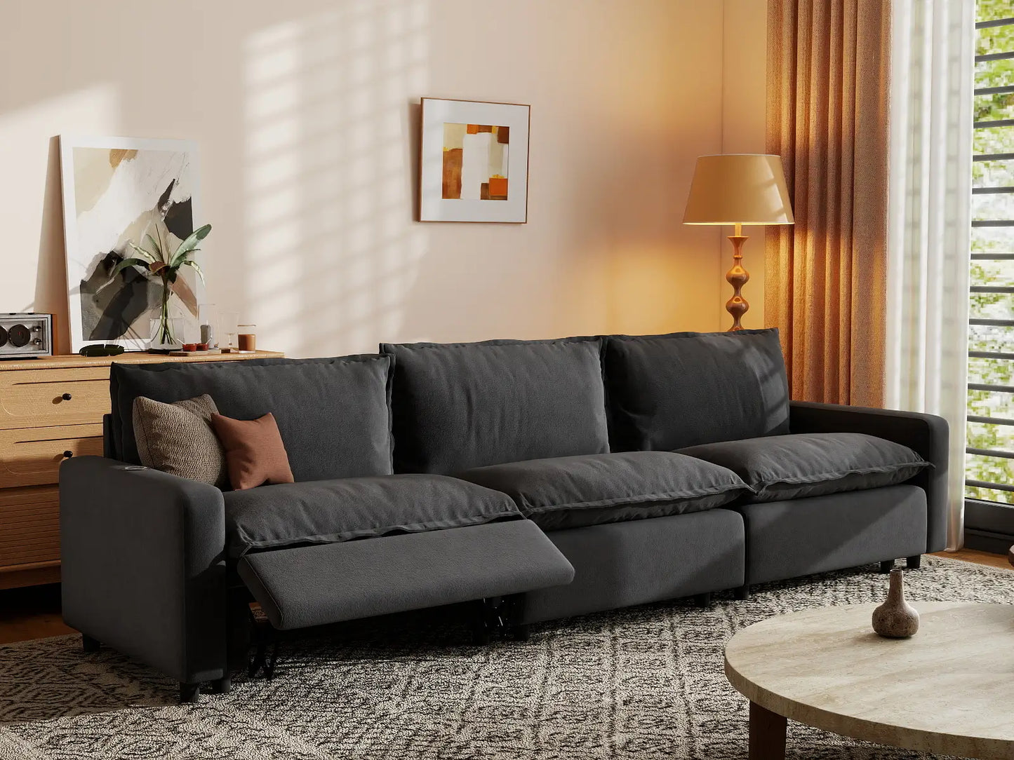 3 Piece Grey Linen Home Living Couch Sectionals 3 Seater 7 3cd06498 5890 4d5f bda0 3a7fa8f92d00