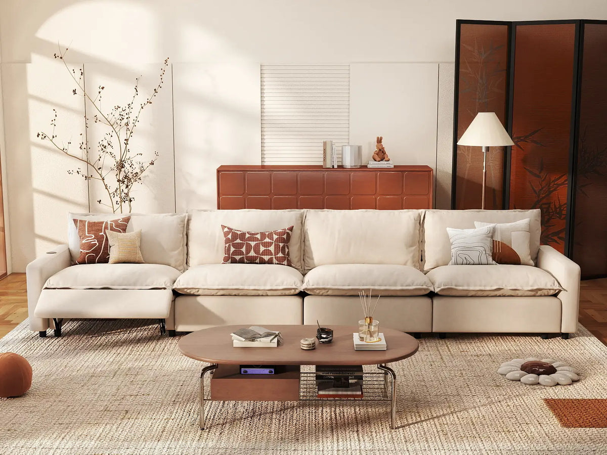4 Seater Recliner Sofas
