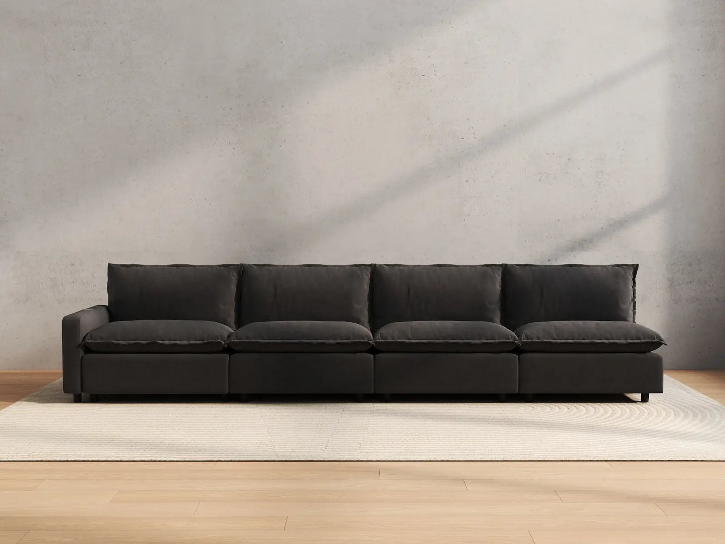 4 Piece Grey Linen Home Living Couch Sectionals 4 Seater 4 0e0ad538 3e00 4096 9d0c cbafdb629f03