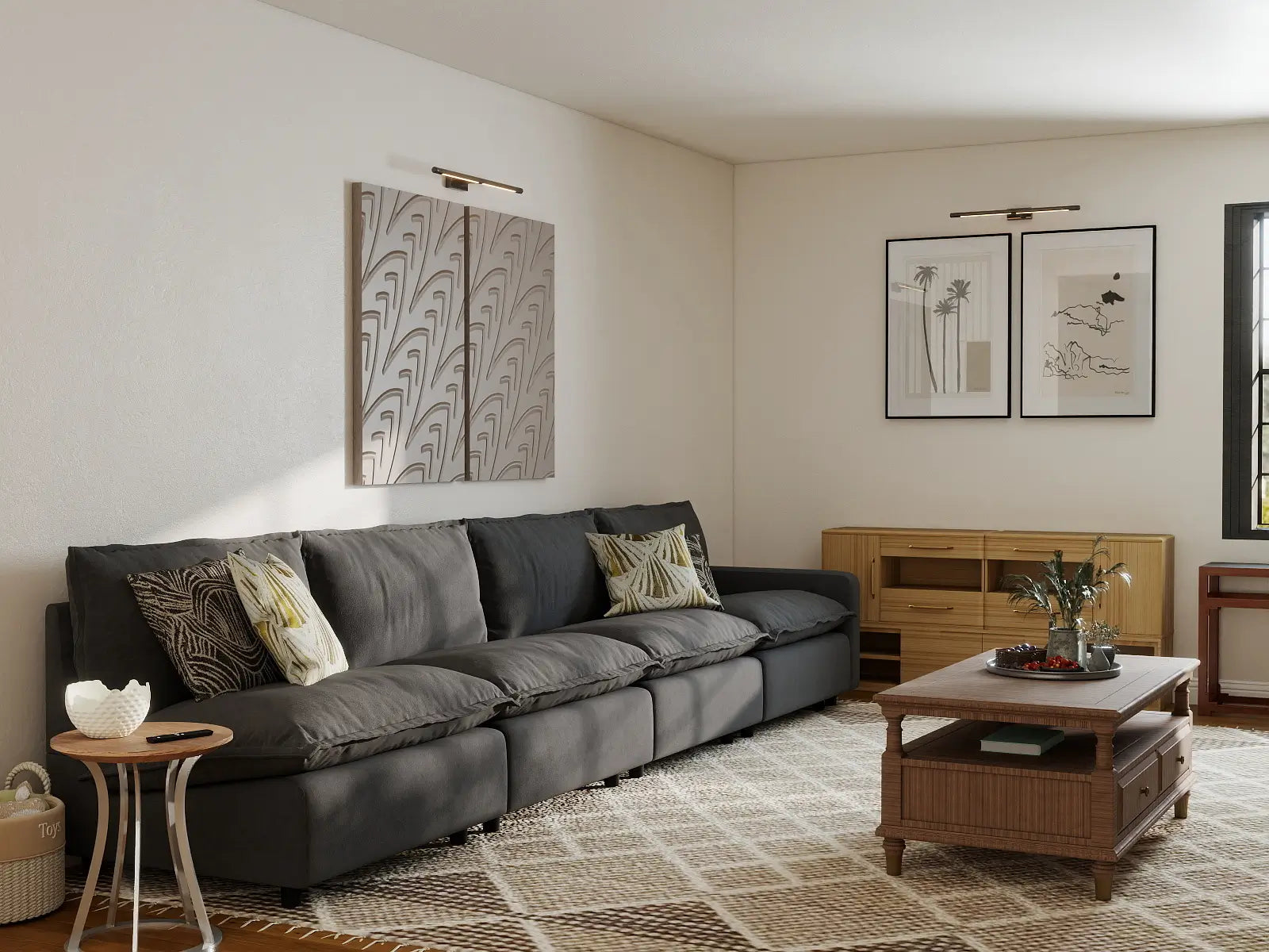 4 Piece Grey Linen Home Living Couch Sectionals 4 Seater 5 d9fc3ba6 b7b8 455b b712 ec6fee73a230