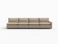 4 Piece Khaki Linen Home Living Couch Sectionals 4 Seater 2 02a1fdf7 8138 4897 86bf 8c6787cb3263