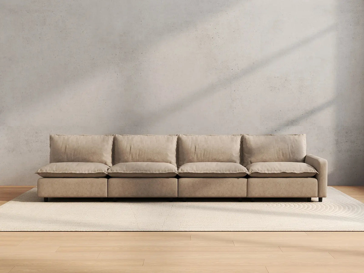 4 Piece Khaki Linen Home Living Couch Sectionals 4 Seater 3 99ce686d 8994 48b5 b456 a295b7eb83ba