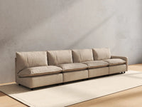 4 Piece Khaki Linen Home Living Couch Sectionals 4 Seater 4 95424826 aa56 41e3 9fa7 63b7f0b17221