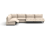 5 Piece Beige Linen Home Living L Shaped Sectionals 5 Seater 3 a5885cee d2cb 480c 8676 7a2c4a4f68bb