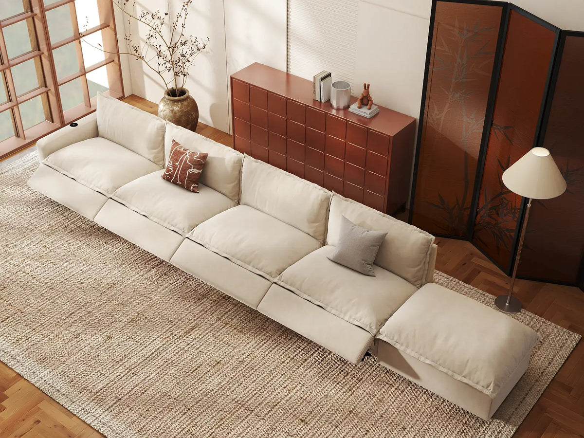 Sectional Recliner Couch