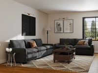 Modular Cero Modular Sectionals | 5-Piece Grey Linen Home Living Corner Sectionals 5-Seater