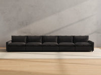 Modular Cero Reclining Sectionals | 5-Piece Grey Linen Home Living Couch Sectionals 5-Seater