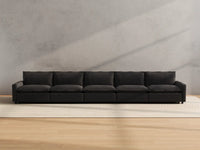 Modular Cero Reclining Sectionals | 5-Piece Grey Linen Home Living Couch Sectionals 5-Seater