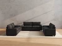 Modular Cero Modular Sectionals | 6-Piece Grey Linen Large Space U-Shaped Sectionals 6-Seater