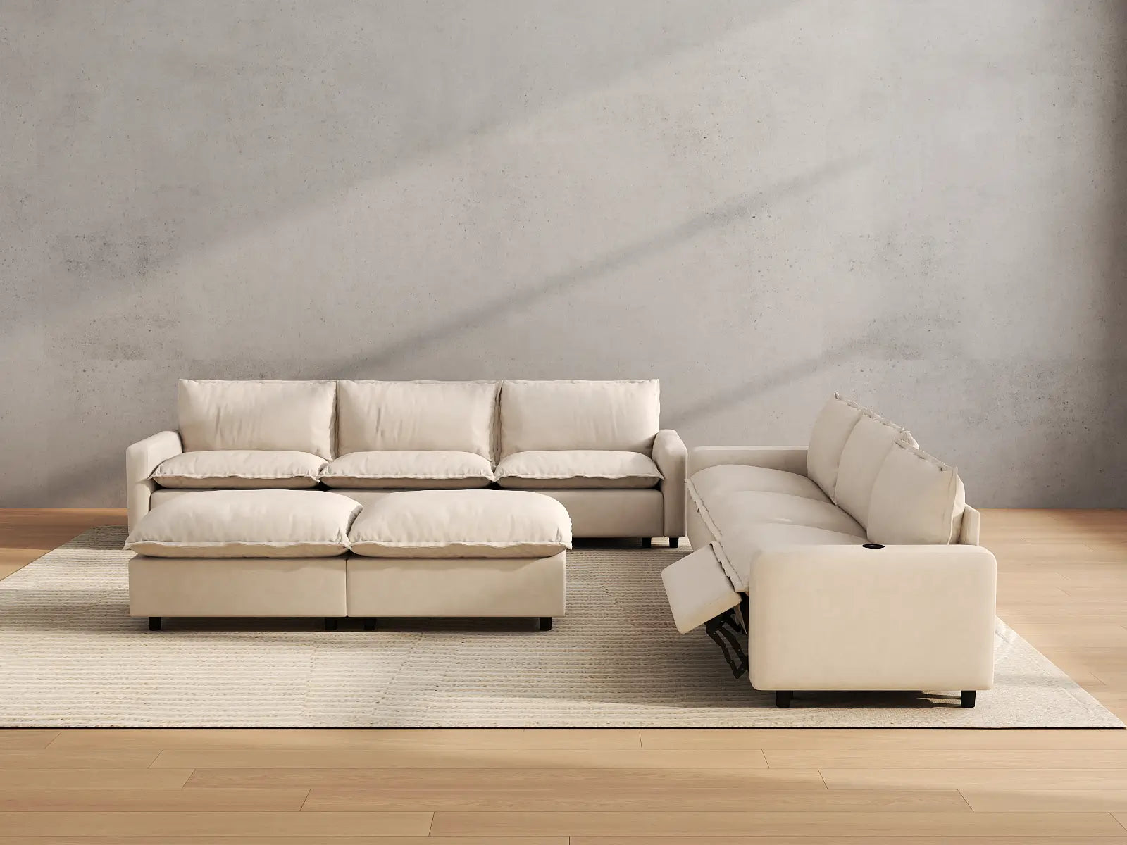 Power Recliner Sofa