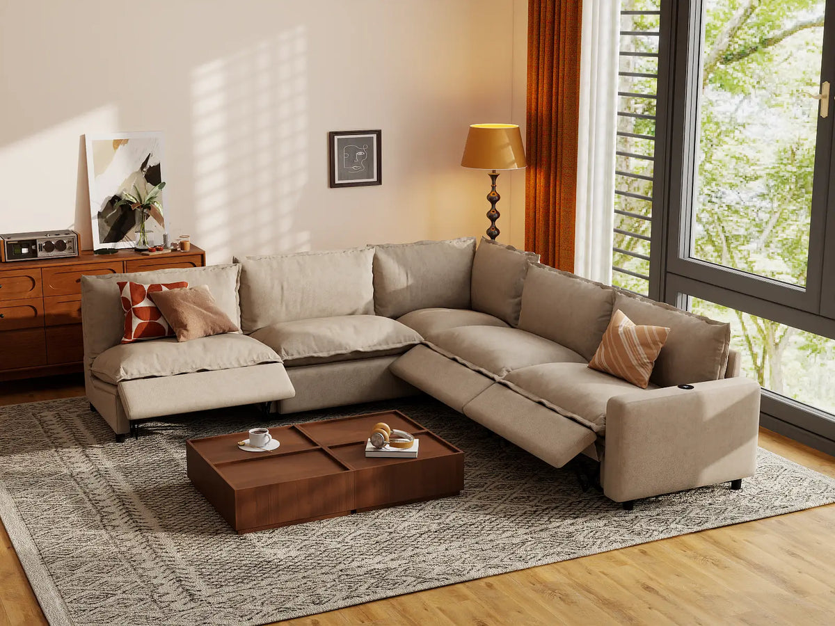 V-Shaped Recliner Sofas